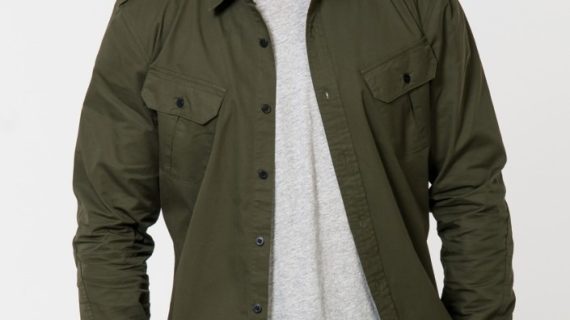 Cotton Parka with Faux